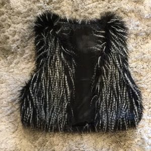 Glam Faux Fur Vest
